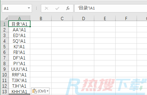 这个Excel创建目录的方法，算旁门左道吗？(图6)