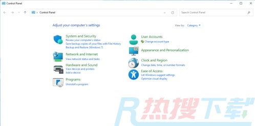 windows11控制面板位置及打开方法(图1)