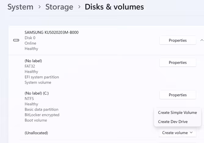 Win11 Canary 26002 预览版 ReFS已升级至3.12版本(图3)